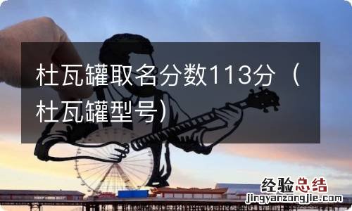 杜瓦罐型号 杜瓦罐取名分数113分