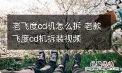 老飞度cd机怎么拆 老款飞度cd机拆装视频