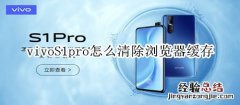 vivoS1pro怎么清除浏览器缓存