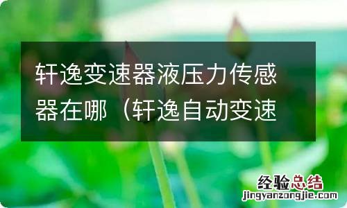 轩逸自动变速箱压力传感器在哪里 轩逸变速器液压力传感器在哪