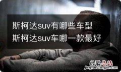 斯柯达suv有哪些车型 斯柯达suv车哪一款最好