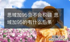 思域加95会不会积碳 思域加95的有什么后果