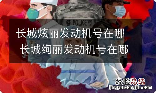 长城炫丽发动机号在哪 长城绚丽发动机号在哪里