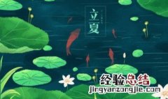 二十四节气中立夏是什么 二十四节气中立夏之后是什么