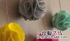 绣球做法 绣球做法 手工教程