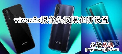 vivoz5x摄像头权限在哪设置