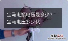 宝马电瓶电压是多少? 宝马电压多少伏