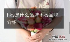 hks是什么品牌 hks品牌介绍