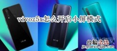 vivoz5x怎么开启小屏模式