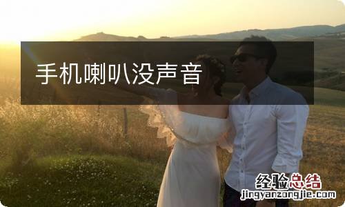 手机喇叭没声音