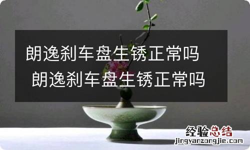 朗逸刹车盘生锈正常吗 朗逸刹车盘生锈正常吗视频