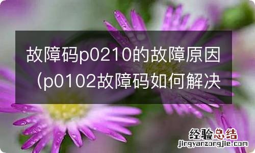 p0102故障码如何解决 故障码p0210的故障原因