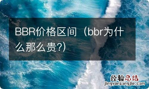 bbr为什么那么贵? BBR价格区间