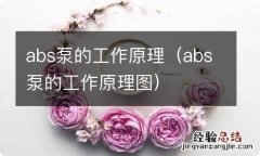 abs泵的工作原理图 abs泵的工作原理