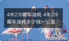 4米2冷藏车油耗 4米2冷藏车油耗多少钱一公里