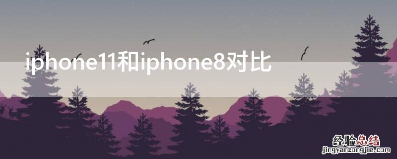 iphone11和苹果8对比 iPhone11和iPhone8对比