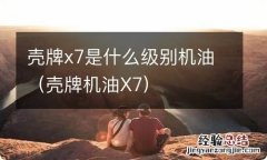 壳牌机油X7 壳牌x7是什么级别机油