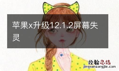 苹果x升级12.1.2屏幕失灵