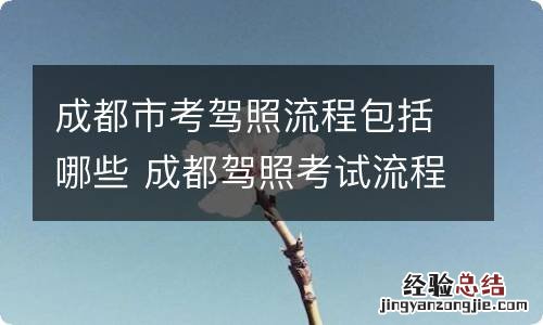 成都市考驾照流程包括哪些 成都驾照考试流程及科目