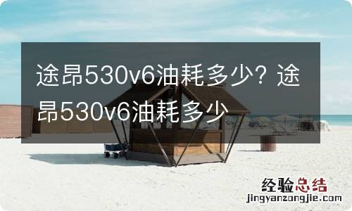 途昂530v6油耗多少? 途昂530v6油耗多少