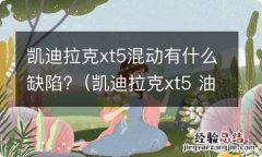 凯迪拉克xt5 油电混合 凯迪拉克xt5混动有什么缺陷?