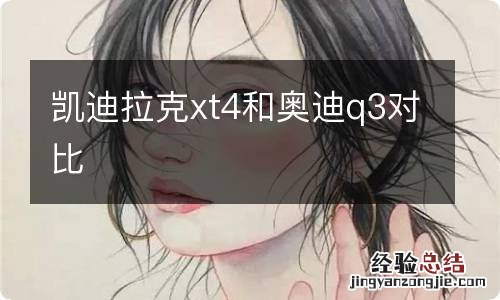 凯迪拉克xt4和奥迪q3对比