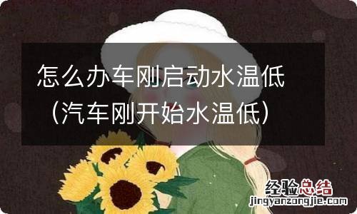 汽车刚开始水温低 怎么办车刚启动水温低