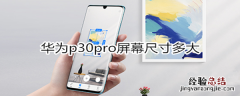 p30pro尺寸