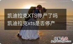 凯迪拉克XTS停产了吗 凯迪拉克xts是否停产