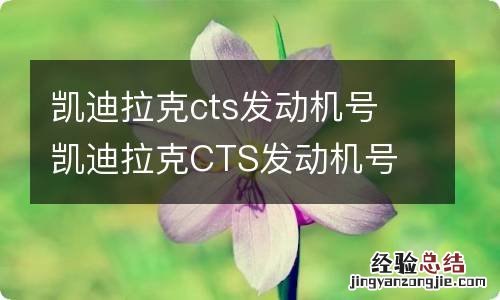 凯迪拉克cts发动机号 凯迪拉克CTS发动机号