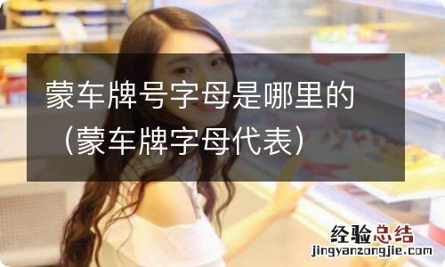蒙车牌字母代表 蒙车牌号字母是哪里的