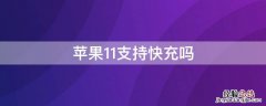 20w快充对iphone11有伤害吗 iPhone11支持快充吗