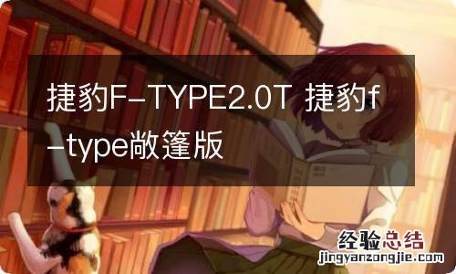 捷豹F-TYPE2.0T 捷豹f-type敞篷版