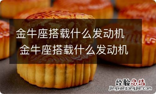 金牛座搭载什么发动机 金牛座搭载什么发动机型号