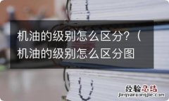 机油的级别怎么区分图片 机油的级别怎么区分?