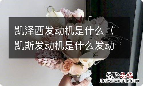 凯斯发动机是什么发动机 凯泽西发动机是什么