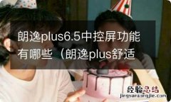 朗逸plus舒适版中控屏功能 朗逸plus6.5中控屏功能有哪些