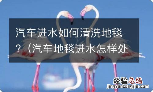 汽车地毯进水怎样处理 汽车进水如何清洗地毯?