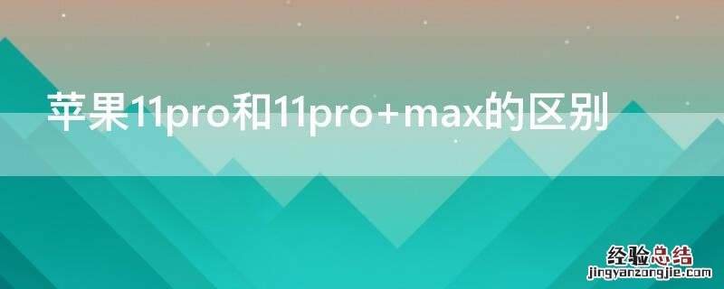 iPhone11pro和11pro iphone11pro和11promax一样大吗