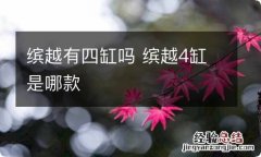 缤越有四缸吗 缤越4缸是哪款