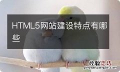 HTML5网站建设特点有哪些