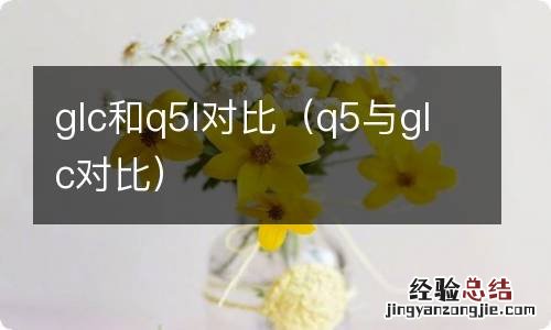 q5与glc对比 glc和q5l对比