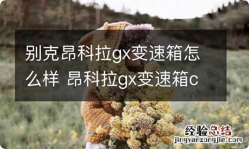 别克昂科拉gx变速箱怎么样 昂科拉gx变速箱cvt怎么样