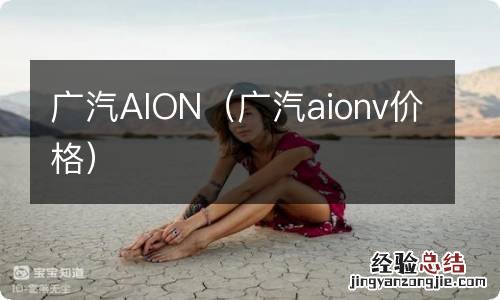 广汽aionv价格 广汽AION