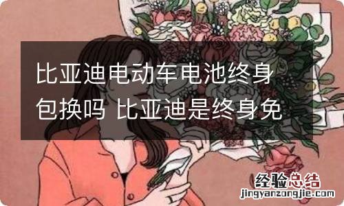 比亚迪电动车电池终身包换吗 比亚迪是终身免费更换电池吗