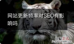 网站更新频率对SEO有影响吗