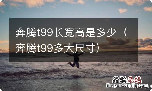 奔腾t99多大尺寸 奔腾t99长宽高是多少