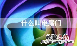 什么叫电尾门 关于汽车电动尾门的解释