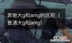 普通大g和amg 奔驰大g和amg的区别