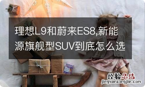 理想L9和蔚来ES8,新能源旗舰型SUV到底怎么选？
